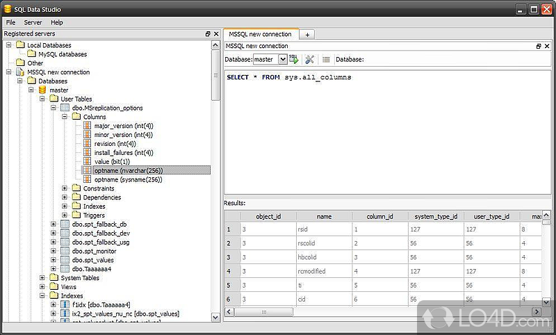 SQL Data Studio - Screenshots