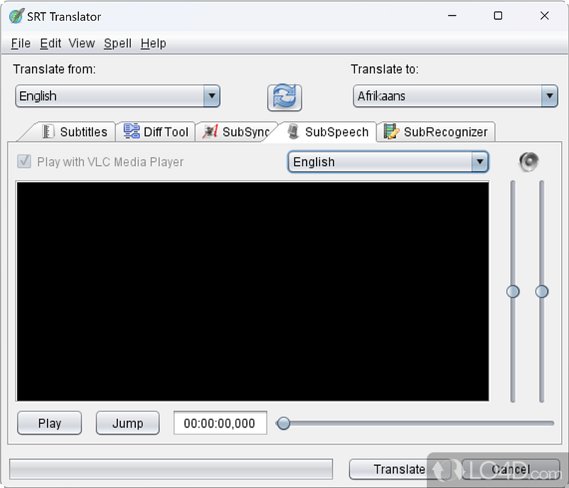 SRT Translator screenshot