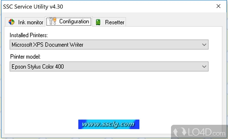 Epson Printer R230 Service Utility Software