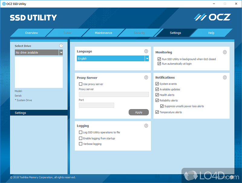 software wd drive utilities