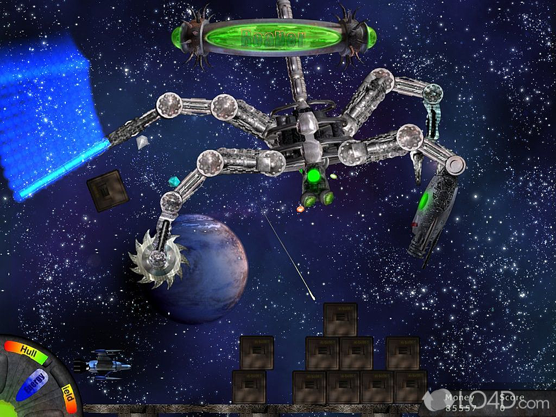 Star Blaze: User interface - Screenshot of Star Blaze