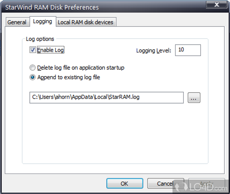 StarWind RAM Disk screenshot