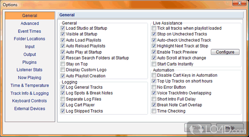 Intuitive playback controls and extra tools - Screenshot of StationPlaylist Studio