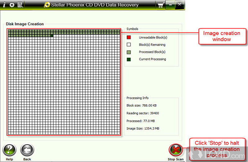 Stellar Phoenix CD Recovery screenshot