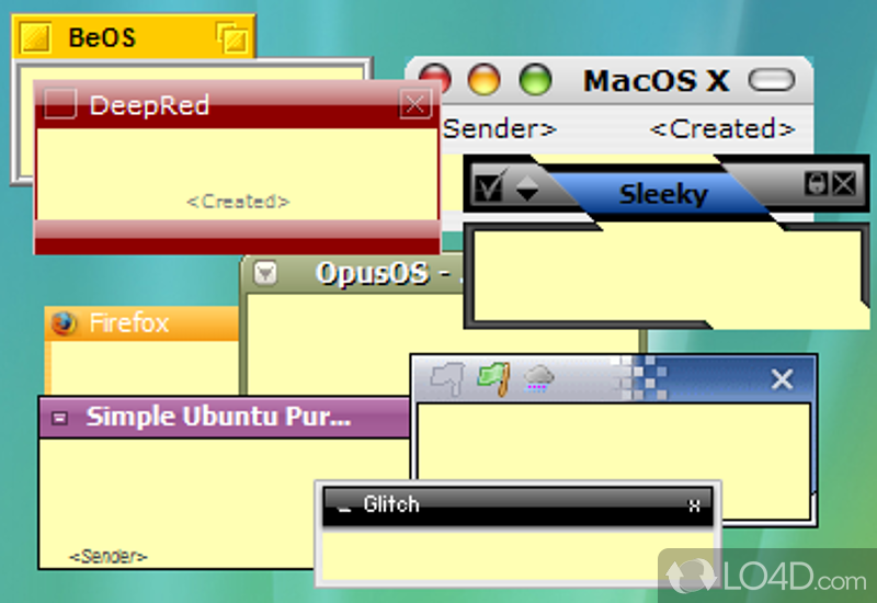 Stickies screenshot