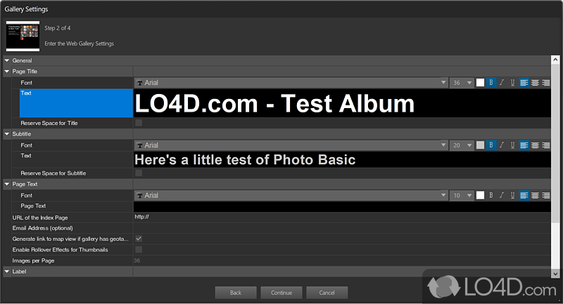 View and edit images - Screenshot of StudioLine Photo Basic