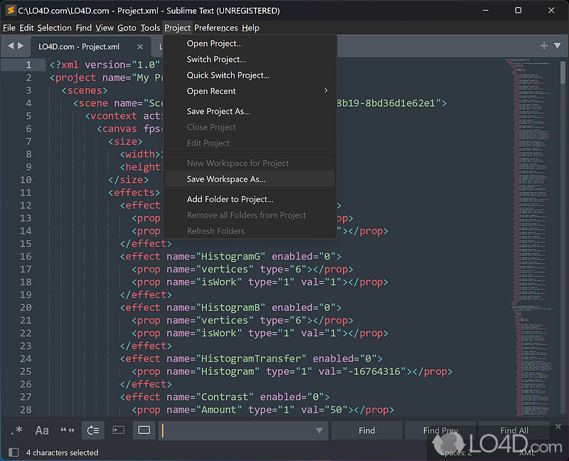 Sublime Text: Free text editor - Screenshot of Sublime Text
