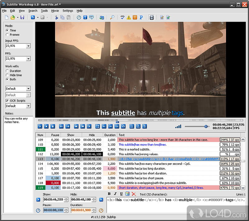 Subtitle Edit 4.0.1 instal the last version for mac