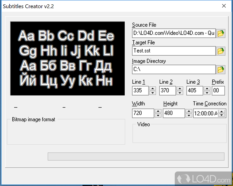 Process your subtitles - Screenshot of Subtitles Creator