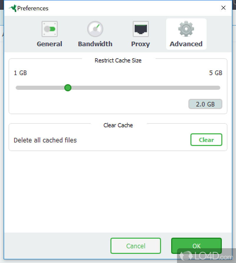 Secure File Sharing - Screenshot of SugarSync