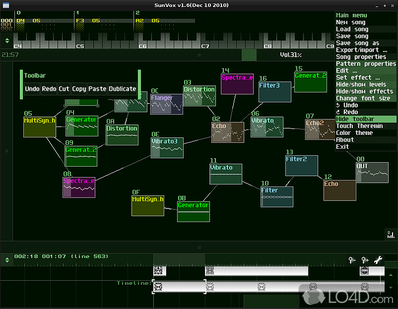 find sunvox autosave