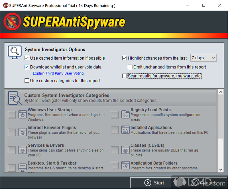 SUPERAntiSpyware Pro: Adware - Screenshot of SUPERAntiSpyware Pro