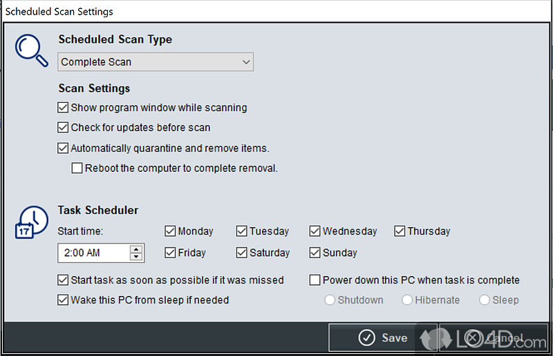 Real-time blocking of threats - Screenshot of SUPERAntiSpyware Pro