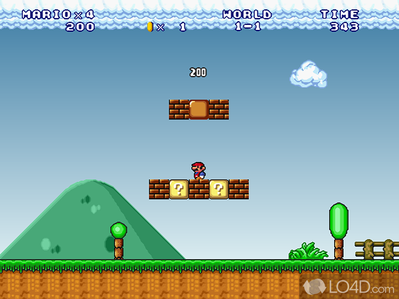 Remake of the most successful game on the Nintendo ES - Screenshot of Super Mario 3: Mario Forever