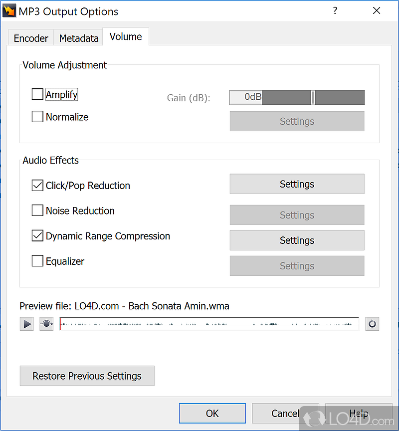 Switch Audio Converter screenshot