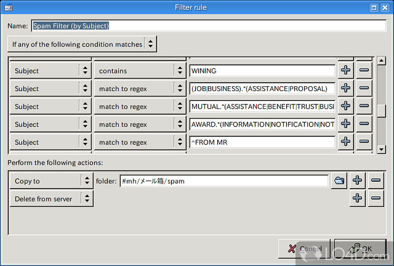 Use hotkeys to navigate and consult the extensive documentation - Screenshot of Sylpheed