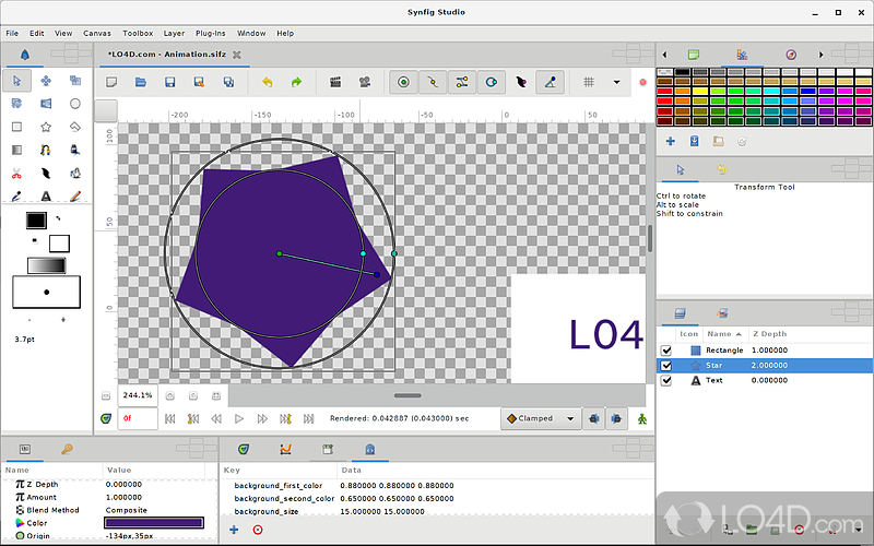 Synfig Studio download the new version for ios