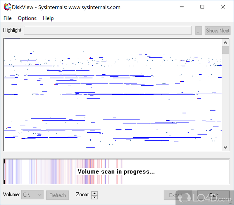 Troubleshooting tools and helps files - Screenshot of Sysinternals Suite