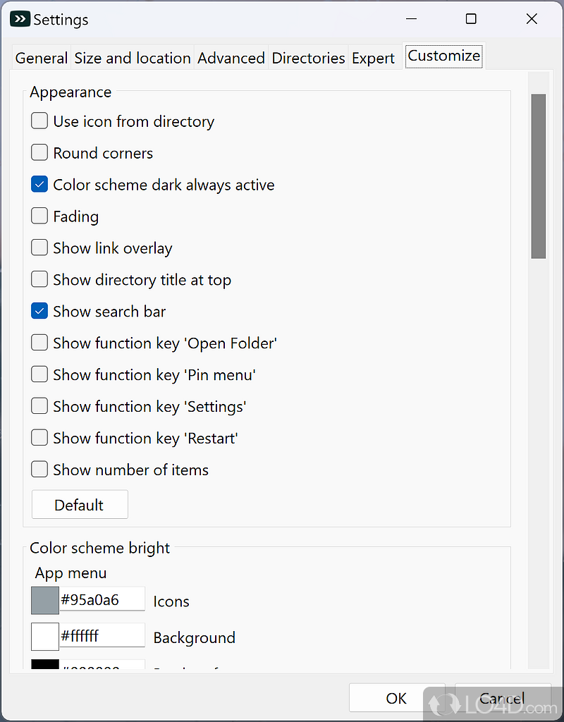 SystemTrayMenu: Alternative - Screenshot of SystemTrayMenu