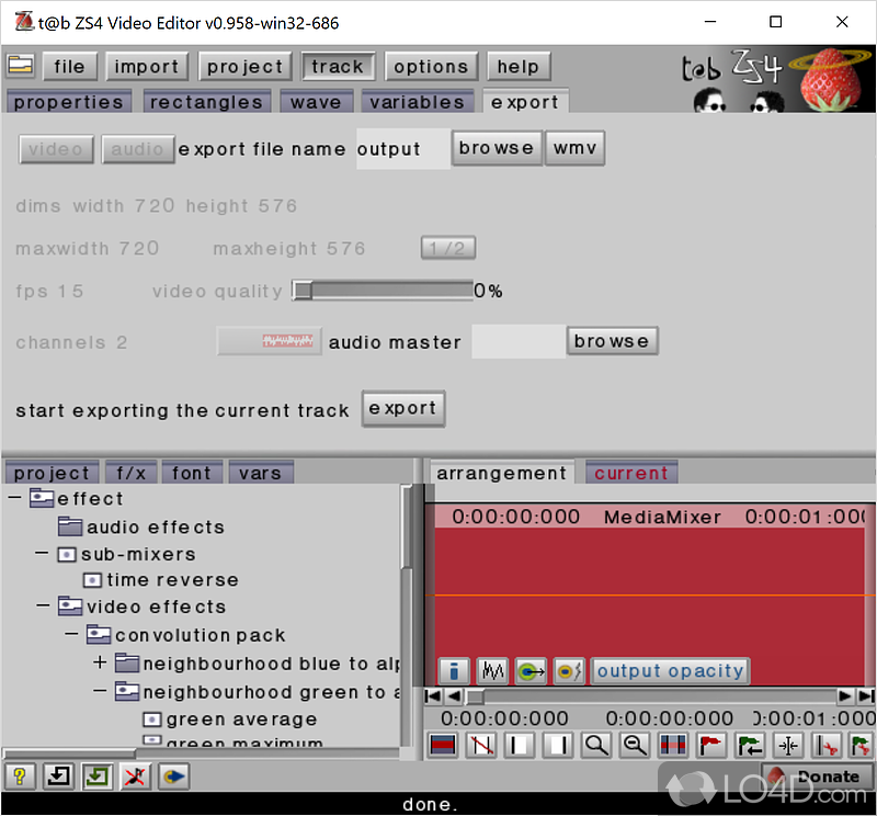 free zs4 video editor