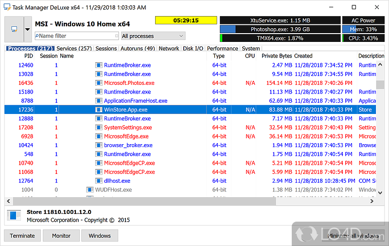 download the new version for apple MiTeC Task Manager DeLuxe 4.8.2