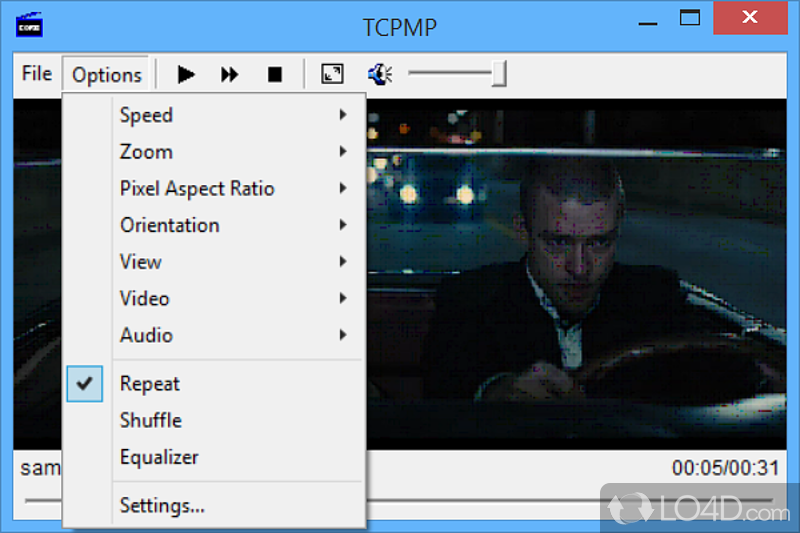 Create or load already existing playlists - Screenshot of TCPMP