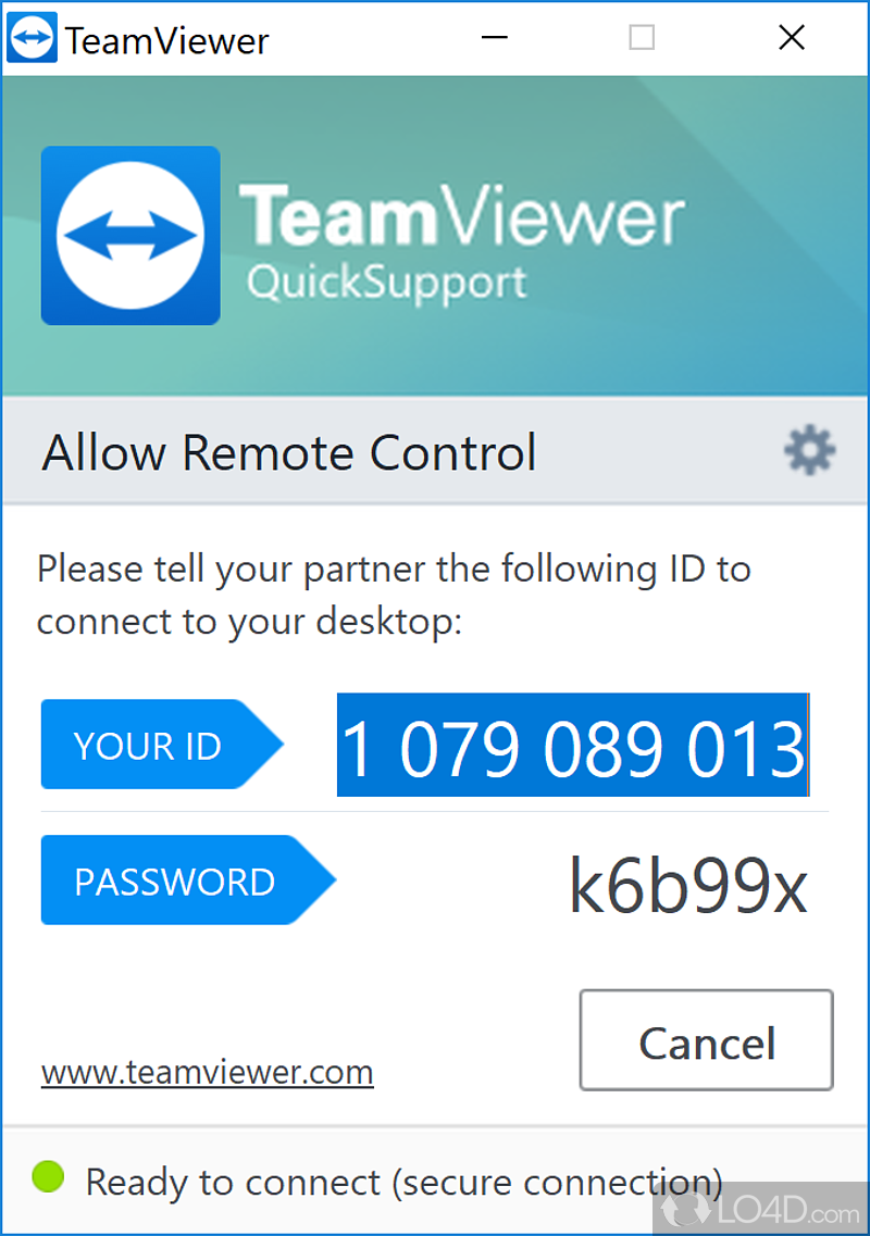 teamviewer 10 quicksupport