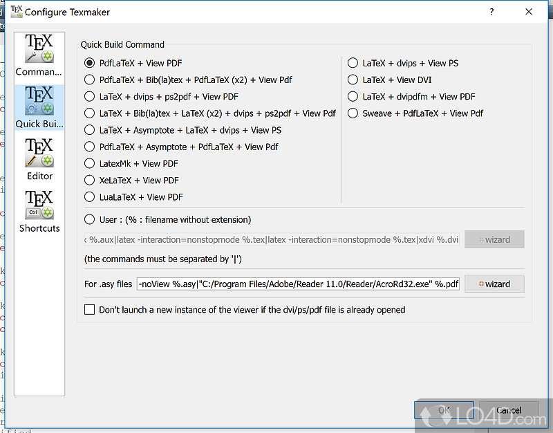 Texmaker: Unicode editor - Screenshot of Texmaker