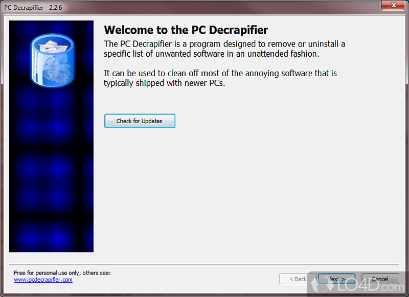 the pc decrapifier