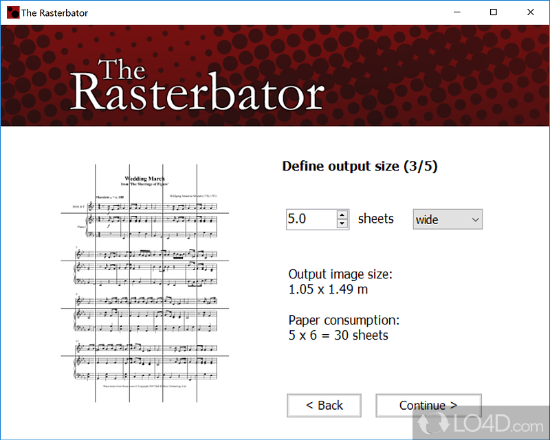 Create Impressive Designs Easily - Screenshot of The Rasterbator