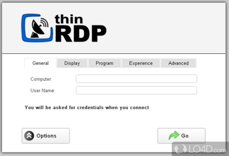 ThinRDP: Html5 - Screenshot of ThinRDP
