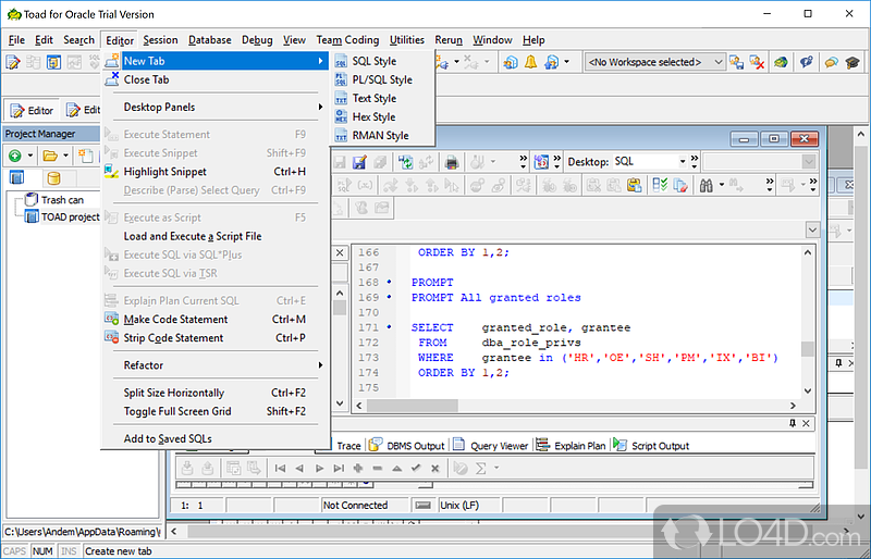 toad for oracle freeware download