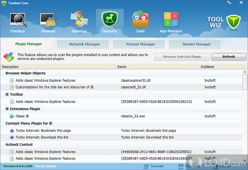 ToolWiz Care screenshot