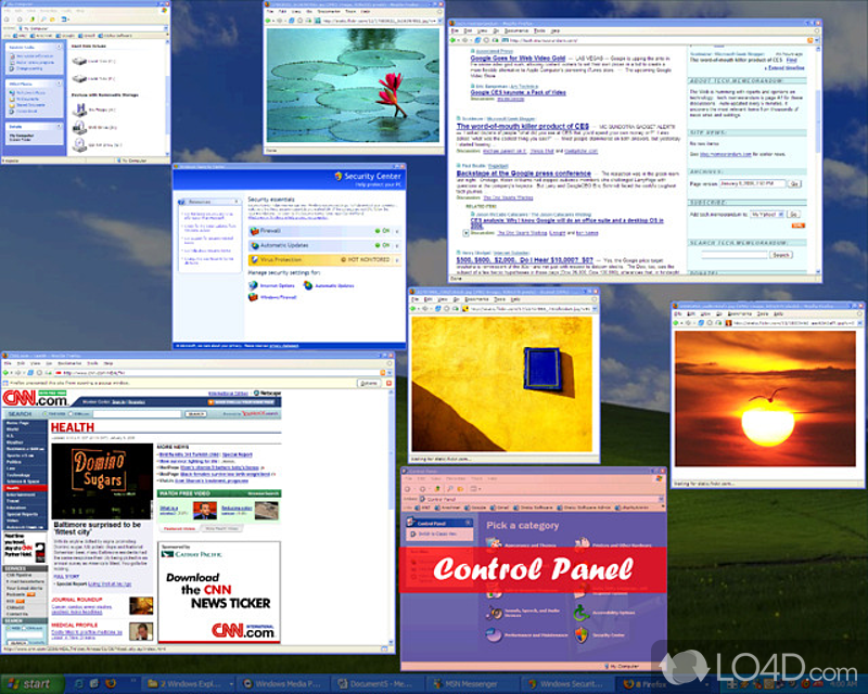 TopDesk: Find Windows - Screenshot of TopDesk