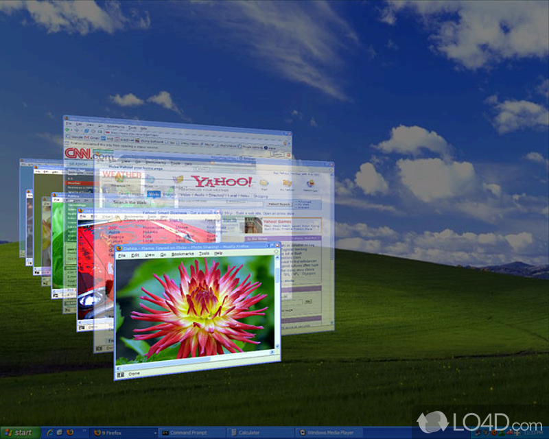 TopDesk: User interface - Screenshot of TopDesk