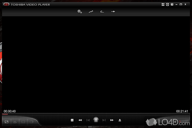 Toshiba Video Player screenshot