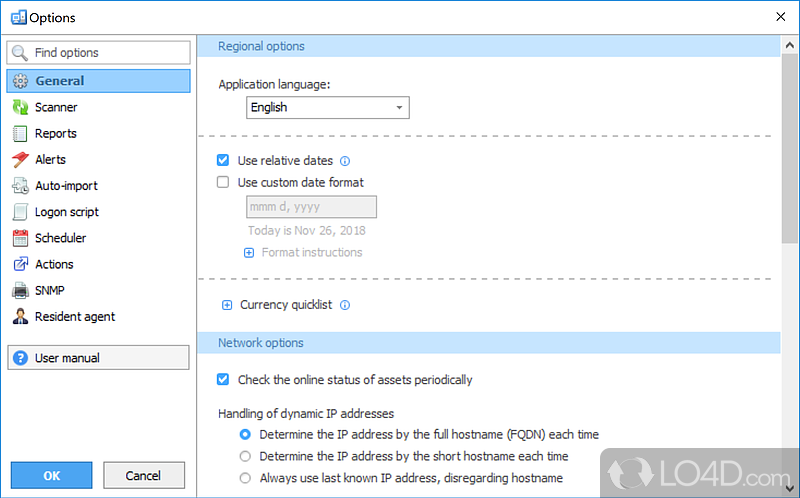 Total Network Inventory: User interface - Screenshot of Total Network Inventory