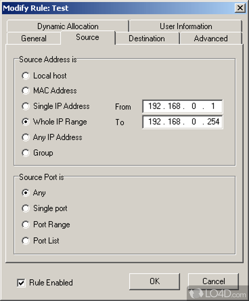 Bandwidth Manager screenshot