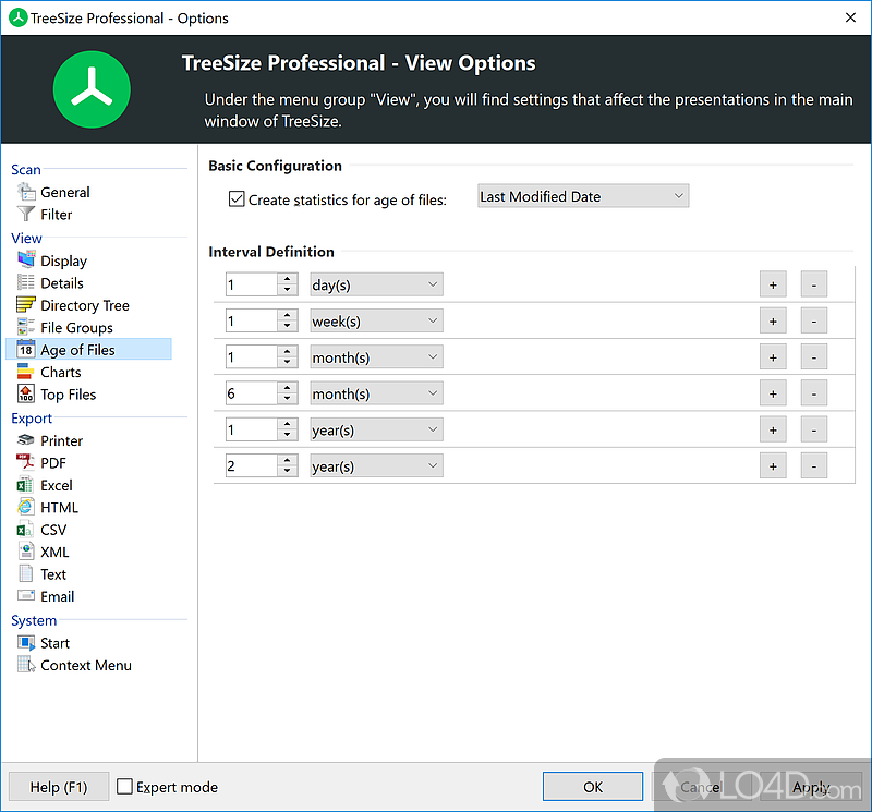 TreeSize Professional screenshot