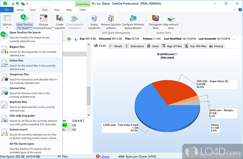 TreeSize Professional 9.0.3.1852 download the last version for windows