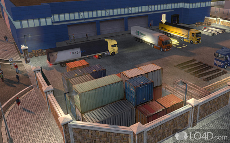 Put trucks driving skills to the test - Screenshot of Trucks & Trailers