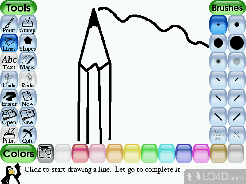 tux paint no downloading