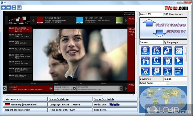 Seamlessly play HD movies - Screenshot of TV