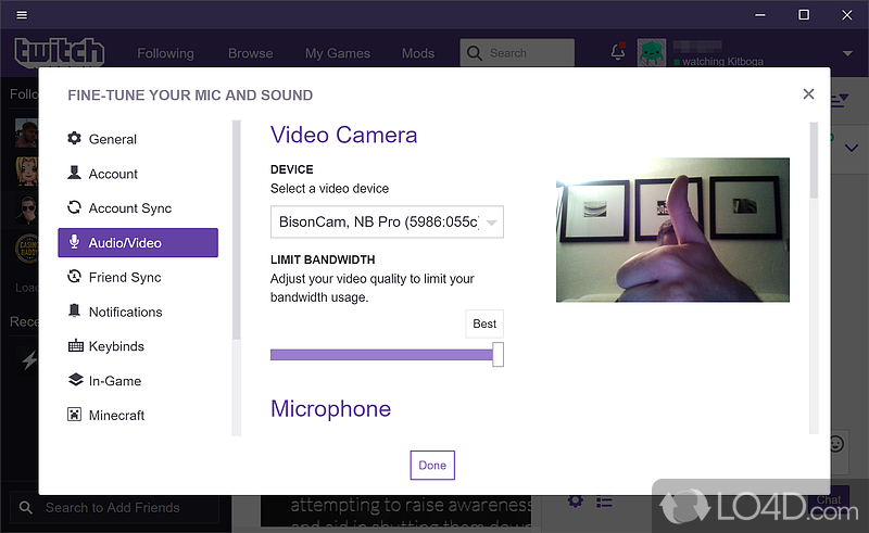 Offers content creators a platform to earn money - Screenshot of Twitch Desktop App