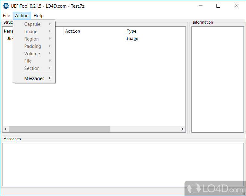 Modify UEFI BIOS on mainly desktop-based mainboards - Screenshot of UEFI BIOS Updater