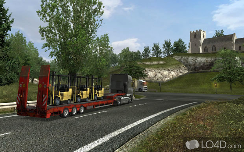 Drive trucks and deliver goods around the UK - Screenshot of UK Truck Simulator