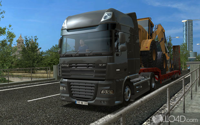 Truck simulation game - Screenshot of UK Truck Simulator