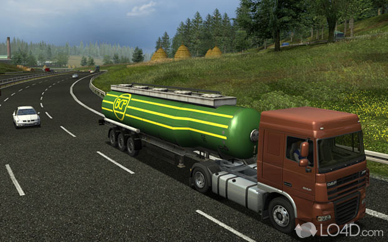 UK Truck Simulator: User interface - Screenshot of UK Truck Simulator