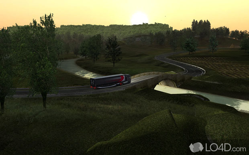 Drive trucks in United Kingdom - Screenshot of UK Truck Simulator
