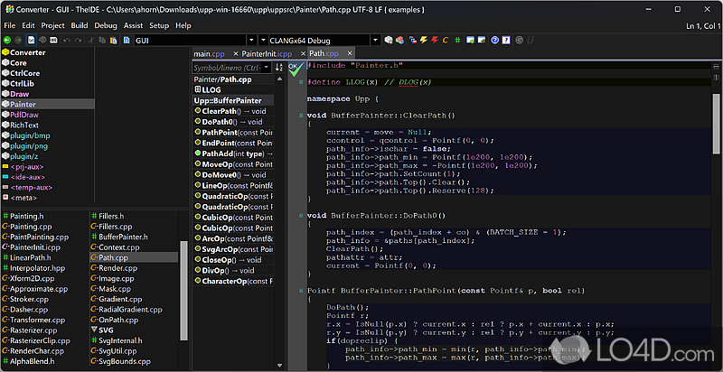 A full-featured development framework - Screenshot of Ultimate++